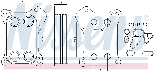 Radiator ulei / termoflot