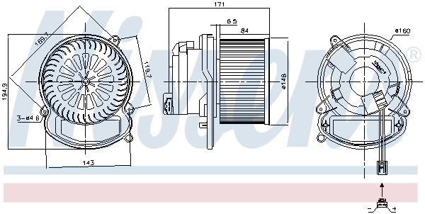 Ventilator habitaclu