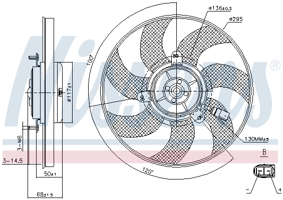 Ventilator radiator racire