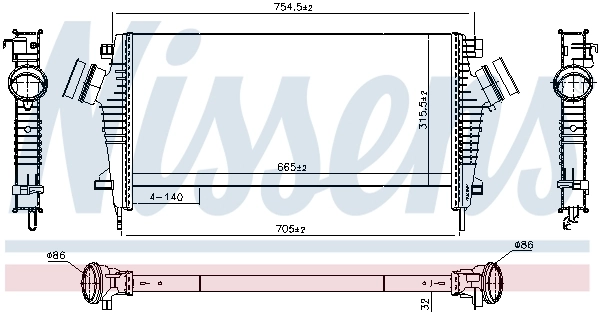 Intercooler, compresor