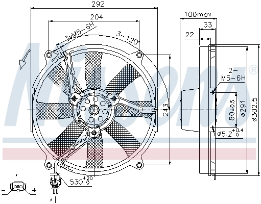 Ventilator radiator racire