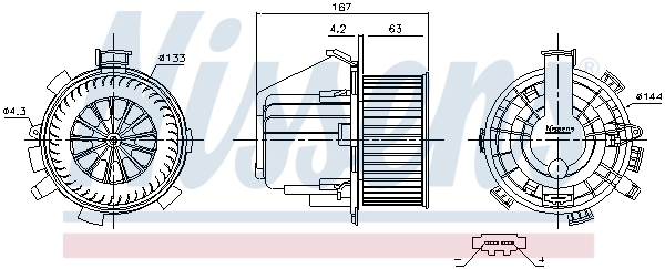 Ventilator habitaclu