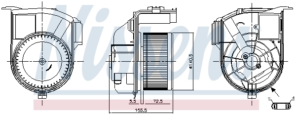 Ventilator habitaclu
