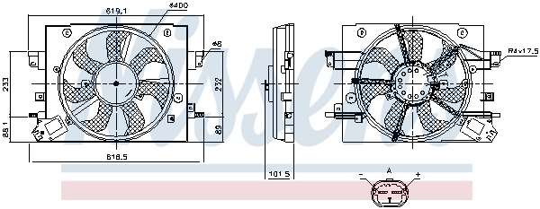Ventilator radiator racire