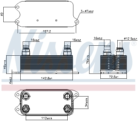 Radiator racire ulei cutie viteze automata