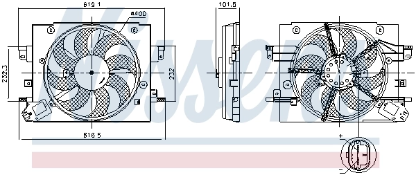 Ventilator radiator racire
