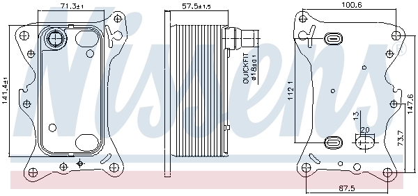 Radiator ulei / termoflot