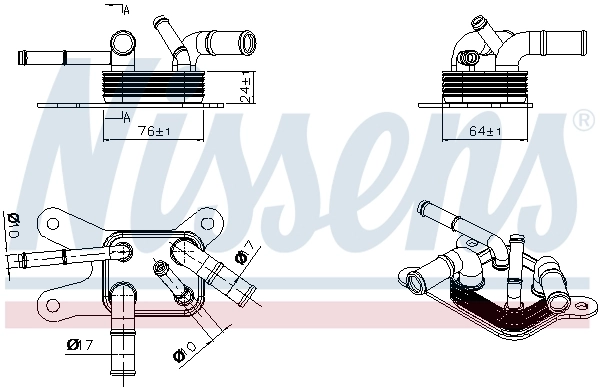 Radiator racire ulei cutie viteze automata