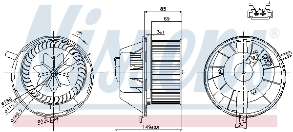 Ventilator habitaclu