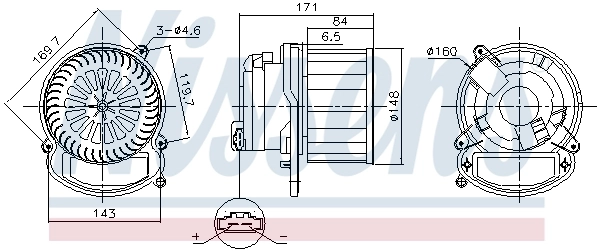 Ventilator habitaclu