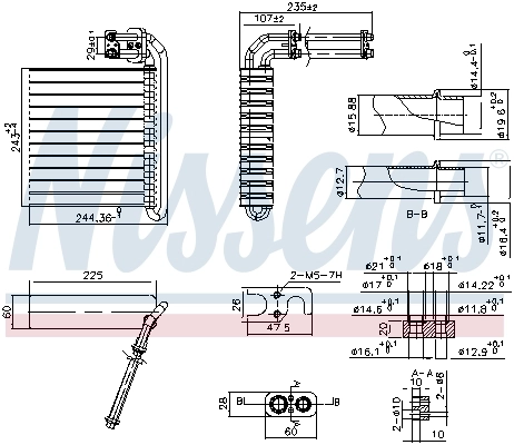Evaporator aer conditionat