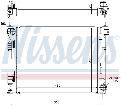 Radiator, racire motor