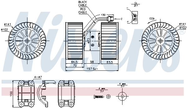 Ventilator habitaclu