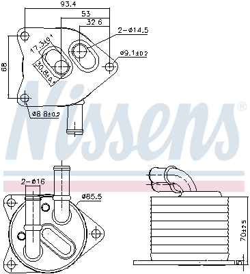 Radiator racire ulei cutie viteze automata