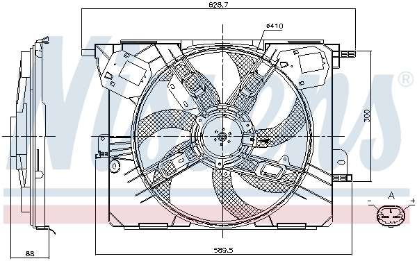 Ventilator radiator racire