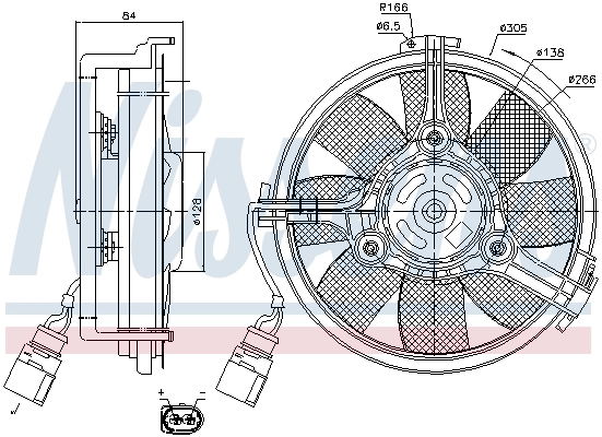 Ventilator radiator racire