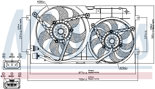 Ventilator, radiator