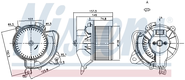 Ventilator habitaclu