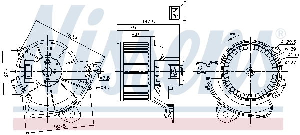 Ventilator habitaclu