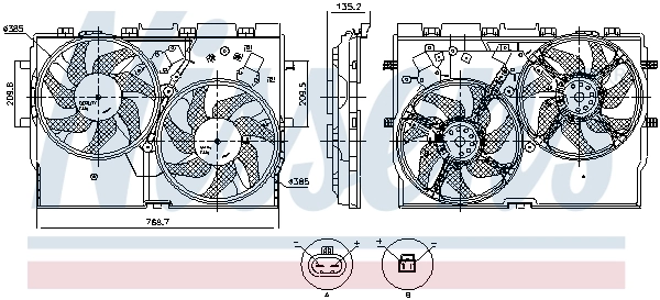 Ventilator, radiator