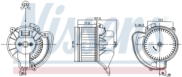 Ventilator, habitaclu