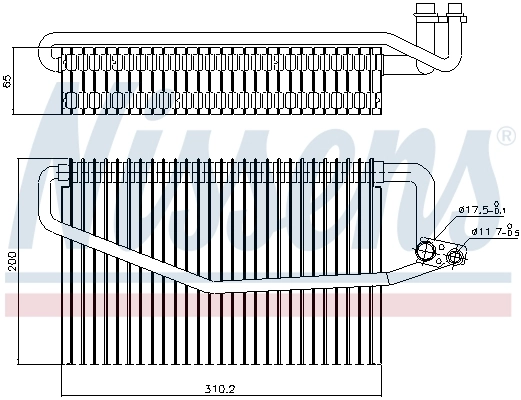 Evaporator aer conditionat