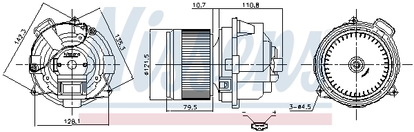Ventilator habitaclu