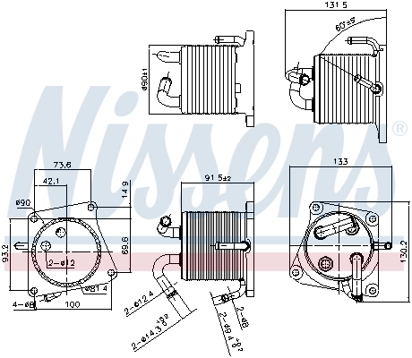 Radiator racire ulei cutie viteze automata