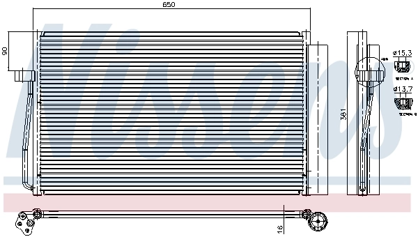 Radiator climatizare