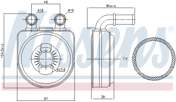 Radiator ulei / termoflot