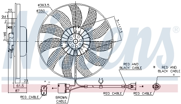 Ventilator radiator racire