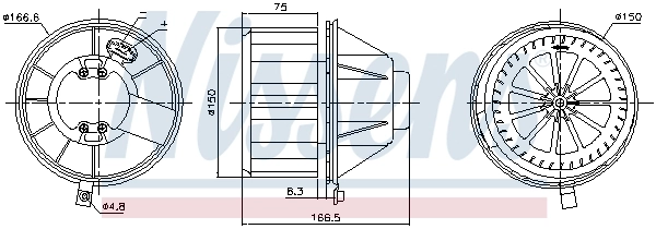 Ventilator habitaclu