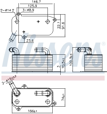 Radiator racire ulei cutie viteze automata