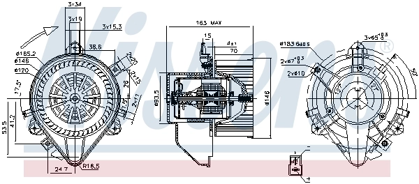 Ventilator habitaclu