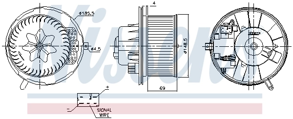 Ventilator, habitaclu