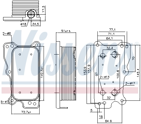 Radiator ulei / termoflot