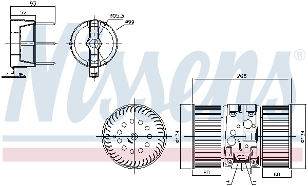 Ventilator habitaclu