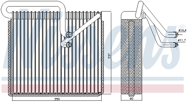 Evaporator aer conditionat
