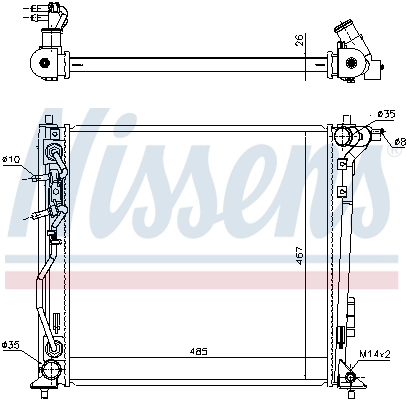 Radiator, racire motor