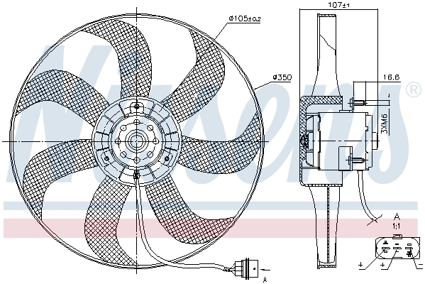 Ventilator radiator racire
