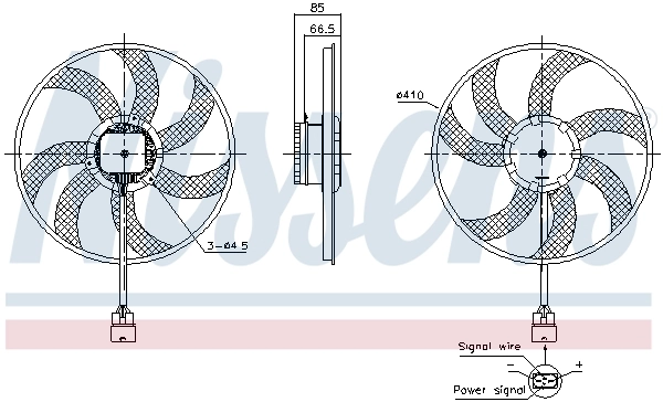 Ventilator radiator racire