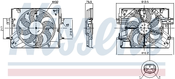 Ventilator radiator racire