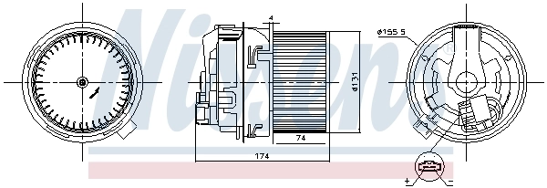 Ventilator, habitaclu