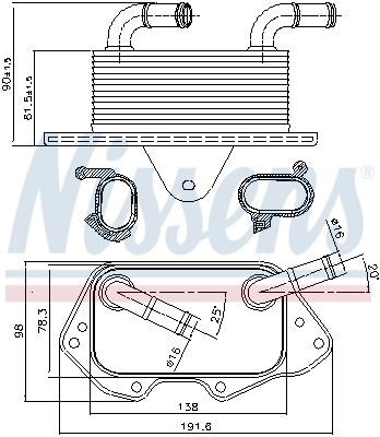 Radiator ulei / termoflot