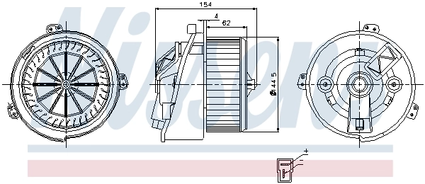 Ventilator habitaclu