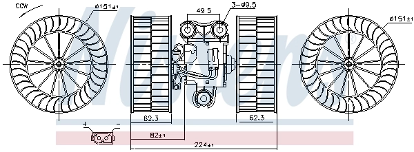 Ventilator habitaclu