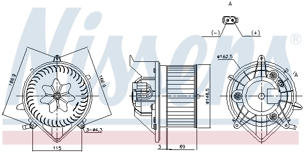 Ventilator, habitaclu