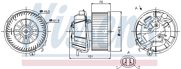 Ventilator habitaclu