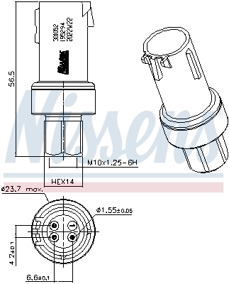 Comutator presiune aer conditionat