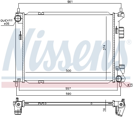 Radiator, racire motor